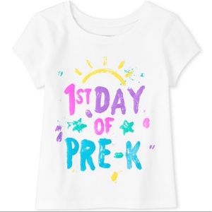 First Day of PreK Tee